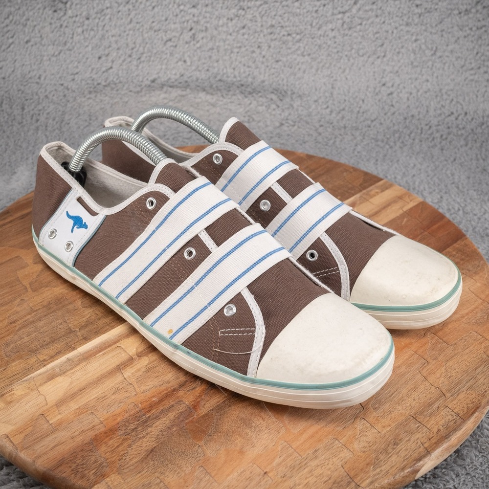VTG KangaROOS Slip On Tennis Shoes Sz 11 EU 43 Vtg